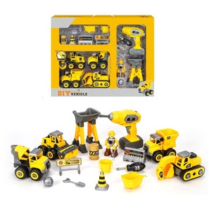 Juguete de Construcción de Vehículos de Ingeniería Desarmable Profesional para Niños, con Juego de Herramientas de Taladro Eléctrico, Coche de Construcción Educativo - Product Image 6