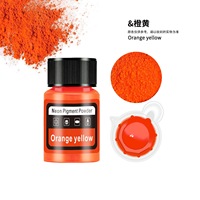 Poudre de pigment néon pour résine, nail art, savon, peinture et plus encore – Couleurs fluorescentes vives