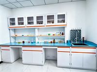 Tables de laboratoire pharmaceutiques, Tables de laboratoire de biosécurité, Mobilier de laboratoire modulaire à un seul tiroir (avec évier)