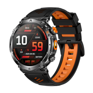Nuevo Reloj Inteligente HT42 2026 con Linterna, Brújula, Deportes al Aire Libre, Batería de 850 mAh, Llamadas de Voz, Correa de Acero, Unisex - Product Image 4
