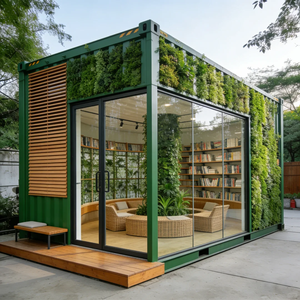 Villa Prefabricada de Acero Ligero <span class=keywords><strong>Elevada</strong></span> sobre un Acantilado, Impermeable y Anticorrosiva, para Glamping en Montaña - Product Image 6