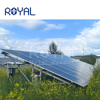 Pince d'extrémité en aluminium pour système de montage de panneaux solaires