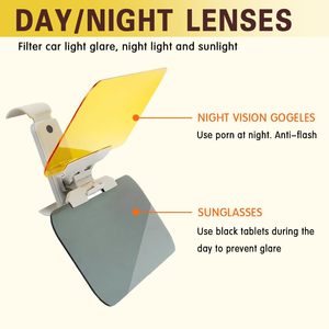 <span class=keywords><strong>Pare</strong></span>-<span class=keywords><strong>soleil</strong></span> universel 2-en-1 anti-éblouissement pour <span class=keywords><strong>voiture</strong></span>, extension de <span class=keywords><strong>pare</strong></span>-<span class=keywords><strong>soleil</strong></span> jour et nuit pour <span class=keywords><strong>pare</strong></span>-brise avant, protège des rayons UV et de l'éblouissement solaire - Product Image 6