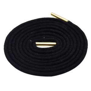 Cordones de algodón encerado de color sólido con cabeza metálica de 3.5mm al por mayor de fábrica, repuesto para <span class=keywords><strong>botas</strong></span> Martin y <span class=keywords><strong>botas</strong></span> de trabajo de cuero - Product Image 1