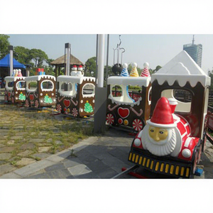 <span class=keywords><strong>Train</strong></span> miniature à thème <span class=keywords><strong>de</strong></span> Noël grande capacité, fabricant professionnel <span class=keywords><strong>de</strong></span> haute qualité, manège pour enfants pour parcs d'attractions, en promotion - Product Image 1