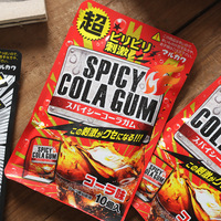 Bonbons à mâcher mous Marukawa importés du Japon, citron super aigre à saveur lourde, cola super épicé, collations rafraîchissantes en vrac