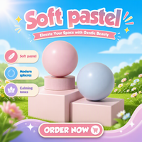 NOUVEAU Ballon de Pilates en PVC Écologique et Durable, 20-25cm, Personnalisé, Doux, Anti-Explosion, Léger, pour Yoga et Massage