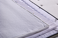 Matelas de luxe de haute qualité pour lit king size, matelas à ressorts avec soulagement de la pression, matelas en mousse à mémoire de forme