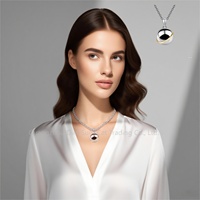 Urne funéraire moderne de luxe en acier inoxydable argenté, écologique, durable, étanche, en forme de boule, pour animaux de compagnie, bijou commémoratif