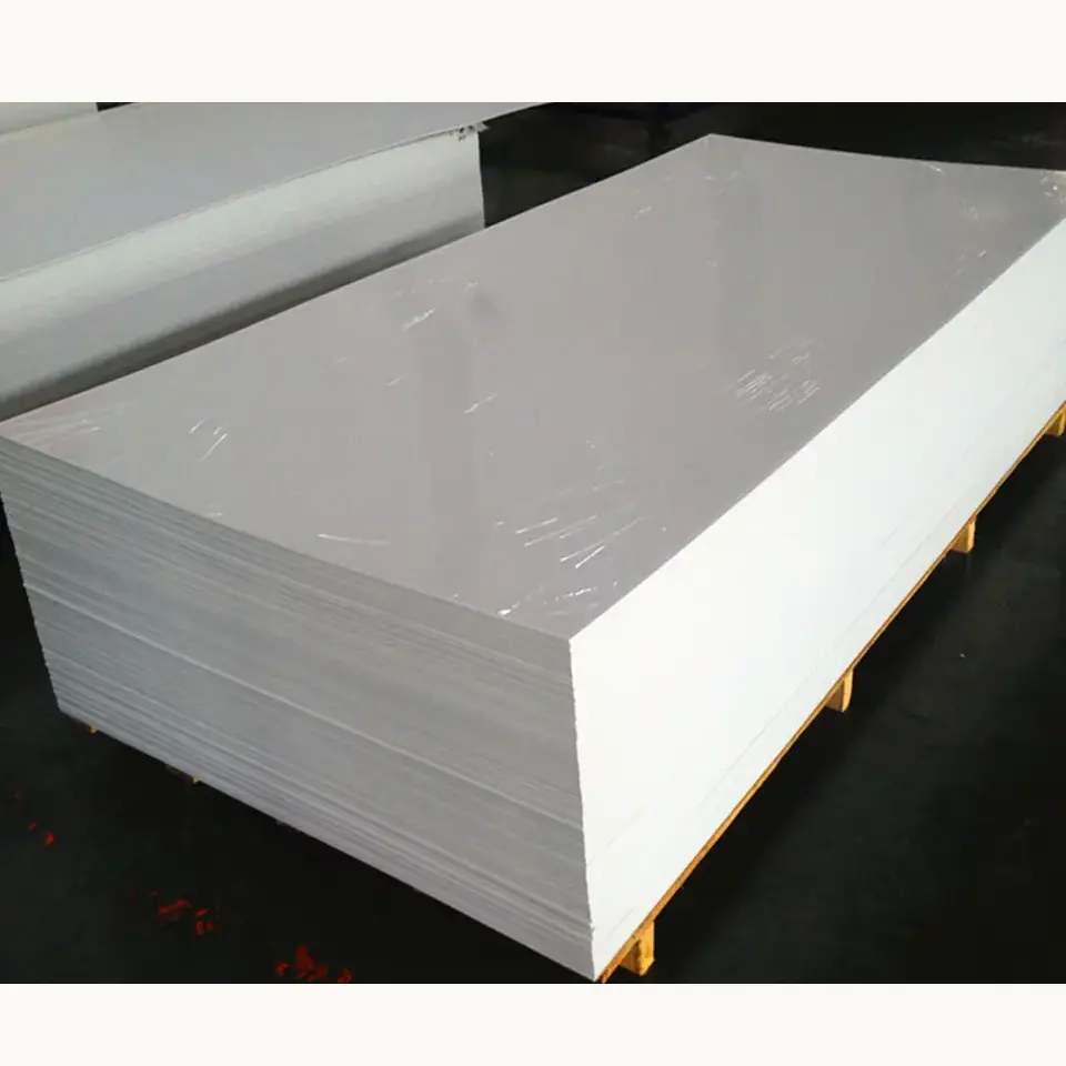 white 3mm waterproof rigid floor protection pvc sheet
