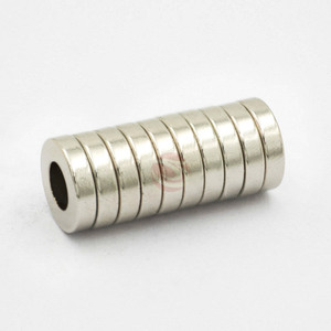 Anillo de <span class=keywords><strong>disco</strong></span> de neodimio, anillo magnético de neodimio hueco, n35-n52, en venta - Product Image 2