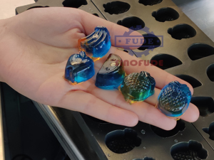 Machine de fabrication de bonbons gommeux à la gélatine hautement recommandée Ligne de production d'ours gommeux aux vitamines personnalisée - Product Image 4