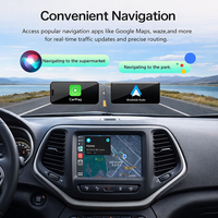 Module sans fil CarPlay Android Auto Arvov pour Jeep Dodge/Maserati/Chrysler 2013-2015, compatible avec Apple Siri et Google Assistant