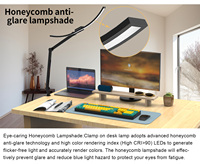 Haute qualité lumière LED lampe de Table pince conception intelligente bureau étude lampes lumière étude bureau lecture bureau Table Linghting