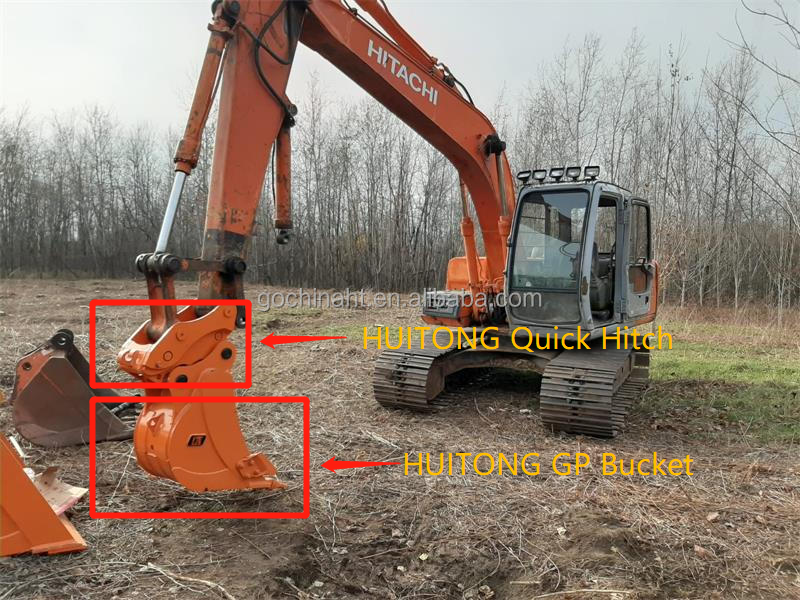 PC PC 10 20 30t Excavator Quick Hitch Hydraulic Type