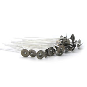 Stoppini per <span class=keywords><strong>Candele</strong></span> <span class=keywords><strong>Naturali</strong></span> a Bassa Emissione di Fumo, <span class=keywords><strong>100</strong></span> Pezzi, Pre-Cerati, Nucleo in Cotone Naturale per Creazione di <span class=keywords><strong>Candele</strong></span> Fai-da-Te - Product Image 4