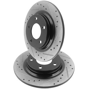 Disques de frein arrière en céramique haute performance 12061091 7T4Z-2C026-A 9T4Z-2C026-A BD126430 pour Ford Lincoln - Product Image 3
