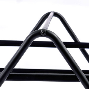 Foska dây kim loại màu đen lưới văn phòng bàn tổ chức và lưu trữ văn phòng tổ chức với 2 trượt thư khay cho bàn tổ chức - Product Image 5