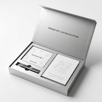 Caja de Regalo de Cartón Blanco con Logotipo Personalizado, Caja de Regalo Rígida de Papel con Tarjeta de Regalo