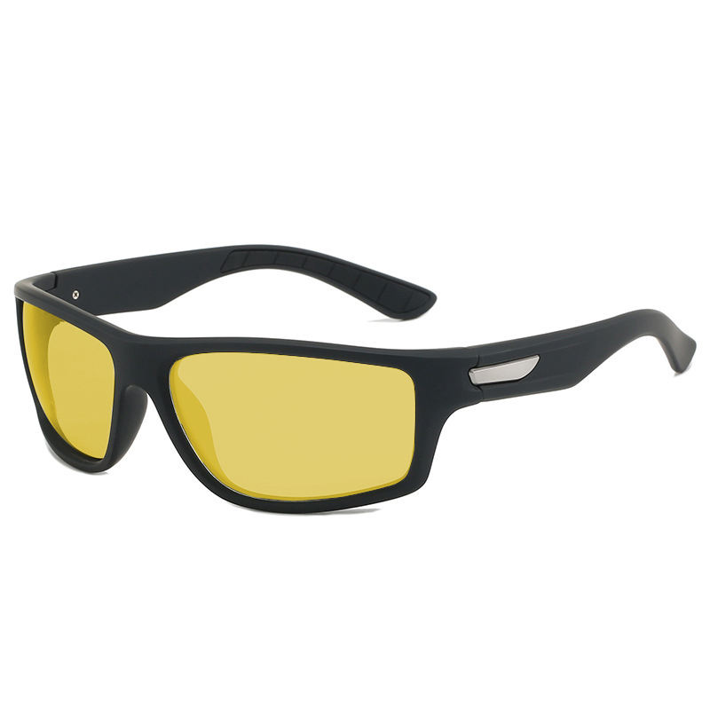 กรอบสีดำ H8เลนส์สีเหลือง