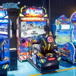 Hete Munt Aangedreven Auto Race Arcade Game Machine Rijden Auto Videogames