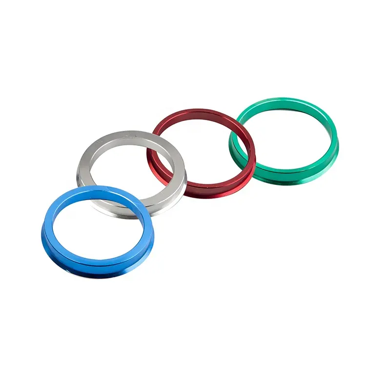 Custom Wholesale O.D.60.1-110 Colored Aluminum Center Wheel Centric Hub Ring