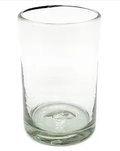 Vidro reciclado sem chumbo Clear 14 oz copos (conjunto de 6)