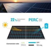 Solar Planet Panneau solaire monocristallin de type N 600W 500W 550W 120 cellules hors réseau pour les marchés européens