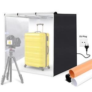 PULUZ 80cm PU5083 Carpa de Luz LED Plegable Portátil de Alto CRI, Kit de Estudio de Iluminación para Fotografía - Product Image 1