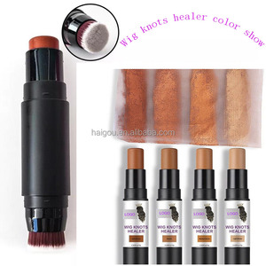 Perruques en dentelle OEM, frontaux en dentelle, correcteur de nœuds de perruque pour la peau et le cuir chevelu, avec brosse et bâtonnet teintant pour dentelle - Product Image 4