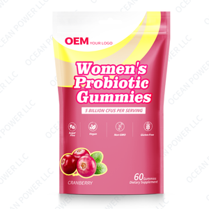 Vente en gros d'usine OEM de bonbons probiotiques pour femmes avec mélange de probiotiques pour le bien-être quotidien et l'équilibre naturel - Product Image 1