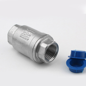 Válvula de Retención Vertical de Acero Inoxidable 316 CF8M de 3/4" DN20 1000WOG con Resorte de Succión SONGO - Product Image 4