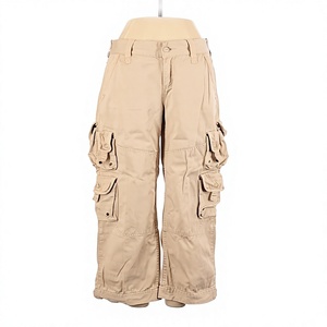 Pantalon Cargo Jogger Kaki Homme Slim Personnalisé en Coton Spandex Formel Respirant Imperméable avec Cordon de Serrage et Poches OEM – Vente en Gros - Product Image 6