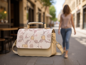 Borsa a Tracolla Cartoon Kabibala con Cinghia Regolabile in Poliestere per Tutte le Stagioni, Borsa da Petto per Donne - Product Image 2