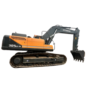 รถขุดตีนตะขาบมือสอง ฮุนได 305LC-9T น้ำหนัก 30 ตัน เครื่องจักรก่อสร้าง รถขุดมือสอง ฮุนได 305LC-9T - Product Image 1