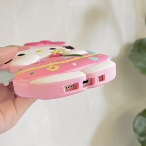 เคสโทรศัพท์มือถือลายการ์ตูนสาวน้อยน่ารัก 3 มิติ ซิลิโคนรูปดอกไม้ โบว์ผีเสื้อ แมว KT  สำหรับ iPhone 17 pro max 16 15 - Product Image 4