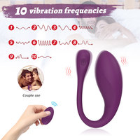 OEM & ODM Vibrateurs en silicone liquide 10 modes pour point G, stimulateur vaginal, jouets sexuels pour femmes, œuf vibrant puissant, vente en gros usine