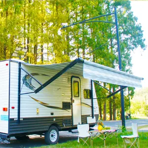 Caravan 트레일러 캠핑카에 대한 Soleflex B2 전기 롤아웃 RV 천막