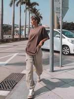 T-shirts pour femmes grandes tailles, sport d'été, OEM, t-shirts à manches courtes personnalisés pour femmes, impression personnalisée de t-shirts