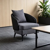 Meubles de bureau, canapé simple moderne carré rembourré, canapé modulaire pour petits espaces, salon et salle de réunion