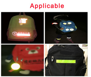 Pegatina Reflectante Super Adhesiva con Cara Sonriente en 11 Colores para Coche, Moto, Bicicleta, Scooter, Mochila, Casco - Product Image 5