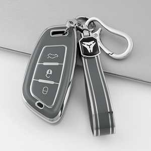 Étui de protection souple en TPU de qualité supérieure pour clé de voiture <span class=keywords><strong>Peugeot</strong></span> C3 Citroën Versailles C6 Sega Tianyi C4, porte-clés et accessoires - Product Image 5
