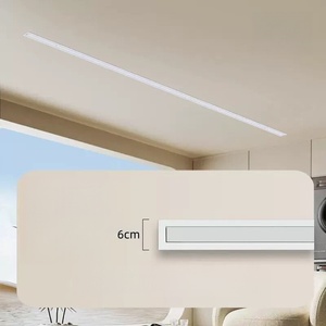 Extremely narrow no <b>light</b> true invisible one line embedded hidden lifting electric drying rack - Product Image 4