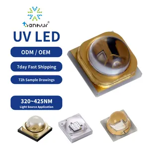 LED UV 395nm sistem penyembuhan, cetak kode batang, LED UV untuk kecepatan tinggi cetak curing UVA LED