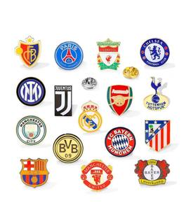 Özel Futbol Madalyonu Antik Emaye Yaka İğneleri Beyzbol Kulübü Taraftarları İçin Metal Rozetler Demir Spor Temalı Futbol İğneleri Futbol Rozetleri - Product Image 1