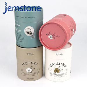 บรรจุภัณฑ์กล่องกระดาษคราฟท์ทรงกระบอกแบบกำหนดเองสำหรับเก็บชาแบบซอง พร้อมวัสดุเกรดอาหารที่เป็นมิตรกับสิ่งแวดล้อม - Product Image 2