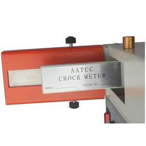 <span class=keywords><strong>Crock</strong></span> mètre modèle numérique numérique manivelle Textile <span class=keywords><strong>Crock</strong></span> mètre résistance au frottement sec humide frottement testeur de solidité des couleurs - Product Image 5