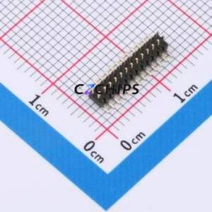ZX-PZ1.0-2-13PWZ Pin Header SMD,P=1mm Connector ( Pin Structure: 2x13P )( Pitch: 1mm )( Row Spacing: 1mm ) - Product Image 1