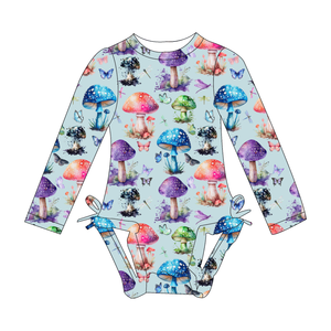 Costume da Bagno Bikini Elastico con Laccetti e Stampa Cartoon per Bambine <span class=keywords><strong>Principessa</strong></span> <span class=keywords><strong>Sirena</strong></span> in Spandex/Nylon ad Asciugatura Rapida UPF 30 - Product Image 4