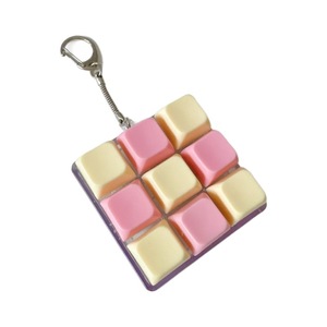 Jouet porte-clés transfrontalier en plastique pour le soulagement du stress, avec bouton de pression, simulateur de clavier <span class=keywords><strong>Tetris</strong></span> et fonction de pincement des doigts, pour l'entraînement de la coordination œil-main - Product Image 6
